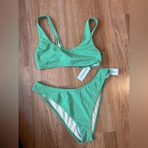 pacsun green bikini NEW WITH TAGS NEVER WORN!